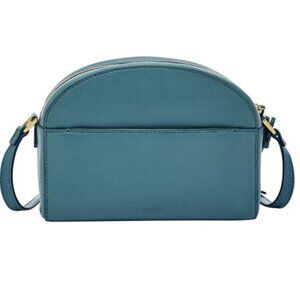 Fossil Teal Crossbody Bag
